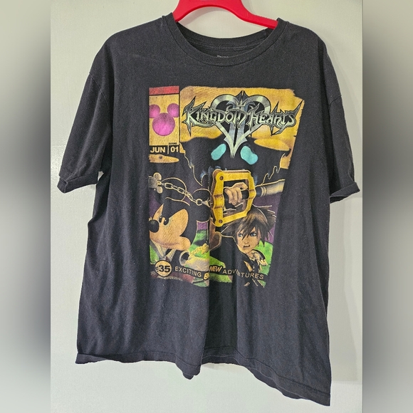 Disney Other - VTG! Y2K! Disney Kingdom Hearts T-shirt XL